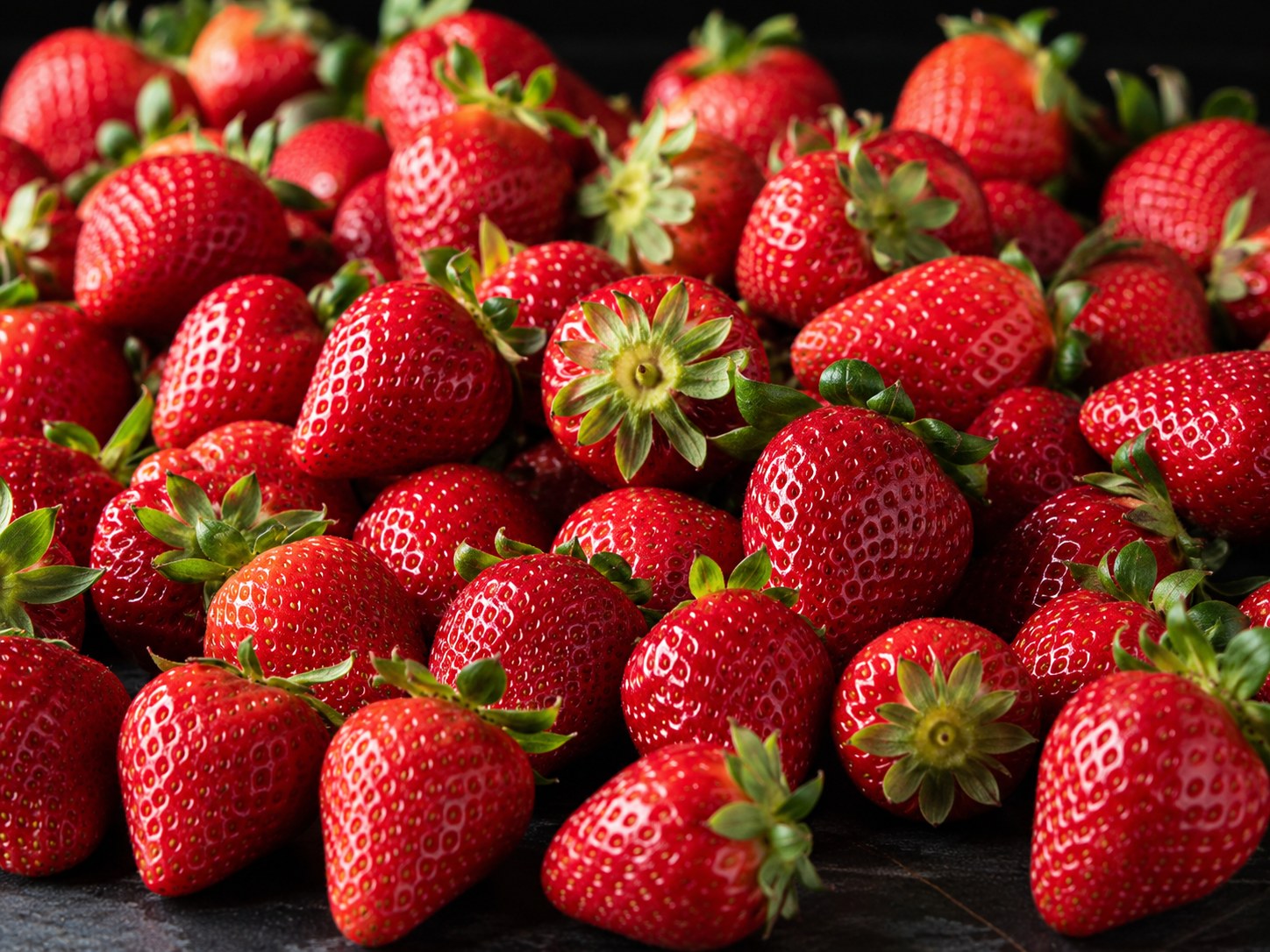 Frutillas congeladas en formato IQF