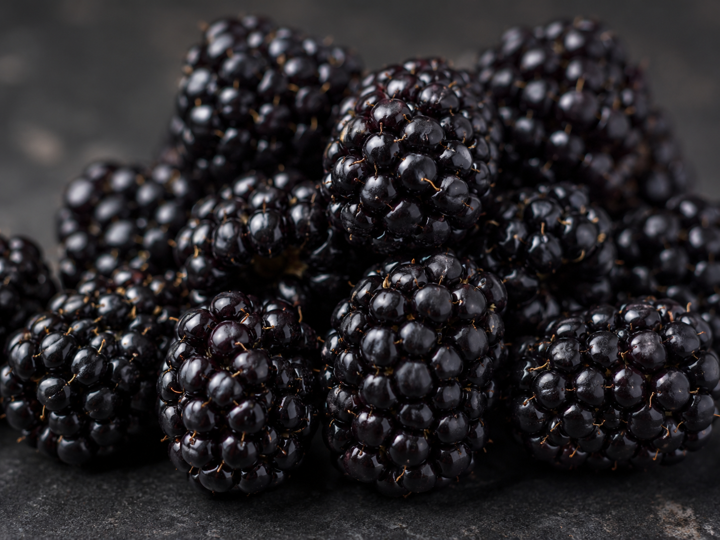 Moras congeladas en formato IQF